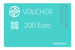 Monetica MOM Crypto Voucher 200 Eur